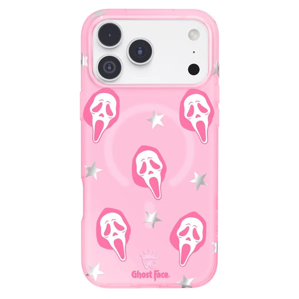 Funda Ghost Face “Call Me” Rosa para iPhone