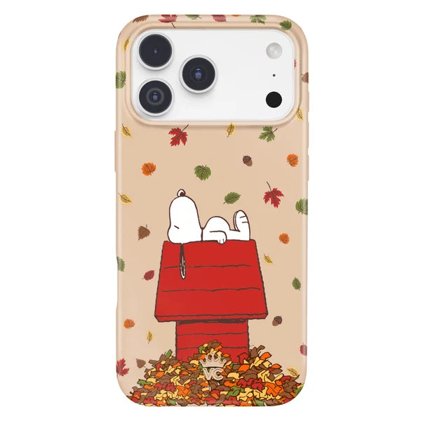 Funda Snoopy Vibes de Otoño para iPhone